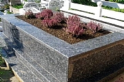 Granit Kaplamalı Tek Kişilik Mezar Çalışmalarımız